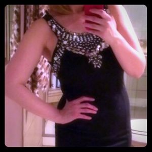 Black cotton party dress!!! 💯