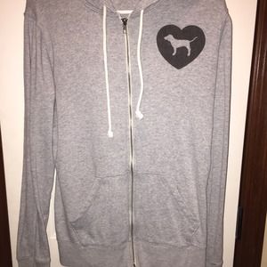 VSPINK Grey Hoodie