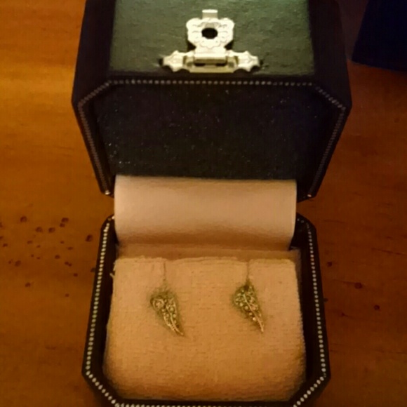 Juicy Couture angel wings earrings