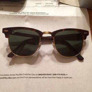 100% Authentic Ray Ban Clubmaster