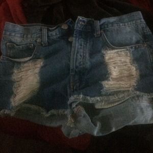 Brandy melville high waisted shorts