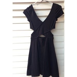 Brandy Melville Dresses - **SHORT SLEEVED VERSION** cut out dress NOT BRANDY Brandy Melville Dresses - **SHORT SLEEVED VERSION** cut out dress NOT BRANDY