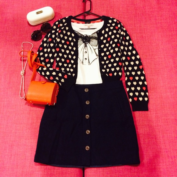 H&M Colorful Hearts Cardigan - Picture 2 of 4