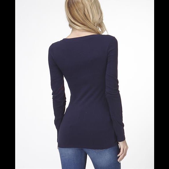 Long Sleeve Stretch Tee - Picture 2 of 2