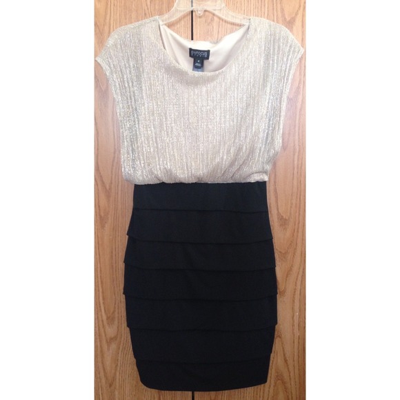 Shine with This Golden Dress