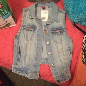 Denim vest