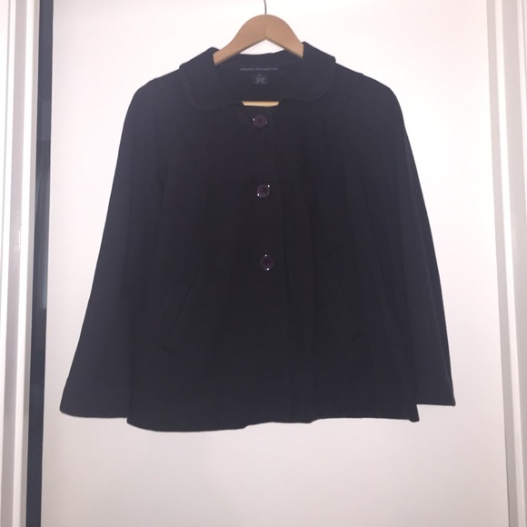 French Connection Black Jacket Size 8