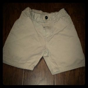 Little boy khaki shorts