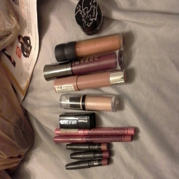 MAC Bare Minerals Buxom MUFE lip bundle