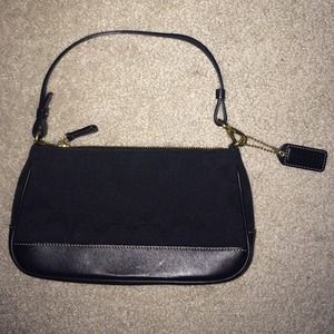 Authentic Black Coach Bag