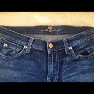 7 for all man kind boot cut jeans
