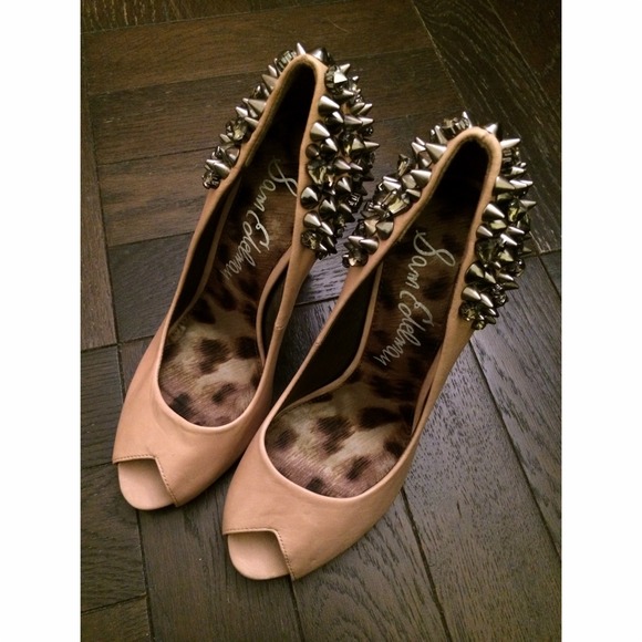 Sam Edelman Shoes - Sam Edelman Lorissa Peep-Toe Heels