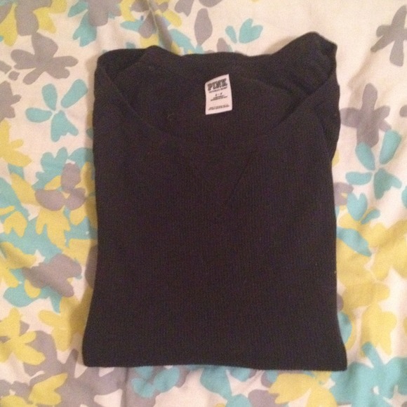 VS PINK long sleeve thermal tee
