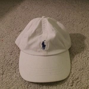Authentic White Polo Hat