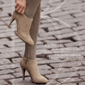 JCrew suede booties