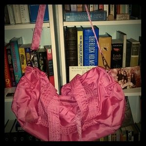 Pink duffle/gym bag