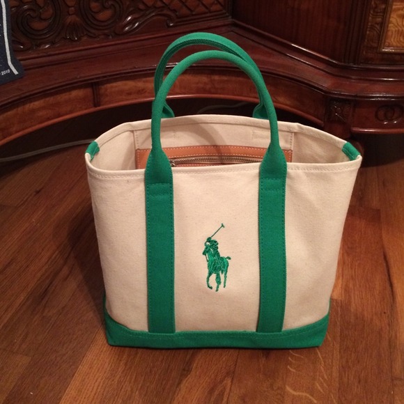 Ralph Lauren Handbags - Ralph Lauren Canvas Tote