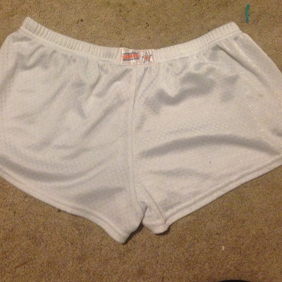 White soffee shorts