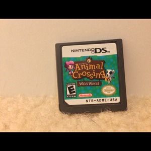 Animal crossing wild world ds game