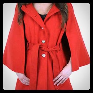 NWT Black Jessica Simpson Cape Cloak