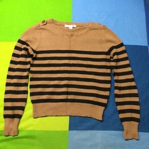 F21 Striped Sweater