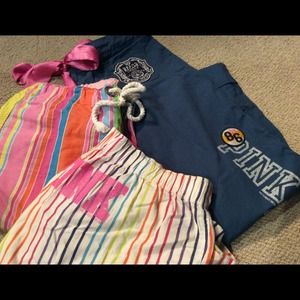 Victoria's Secret Pajamas- 3 Pairs