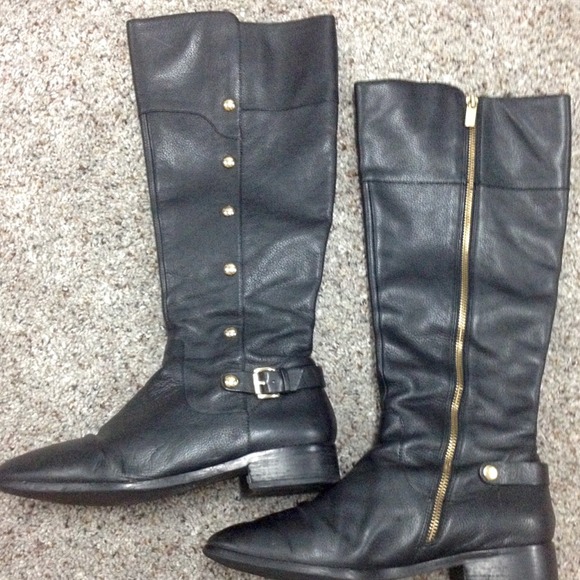 Michael Kors Shoes - Michael Kors black leather boots