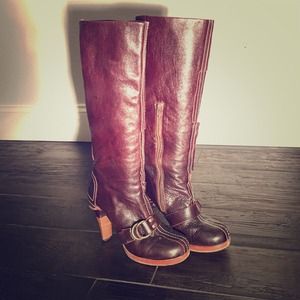 Harlot tall brown boots
