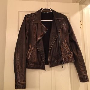 Leather jacket