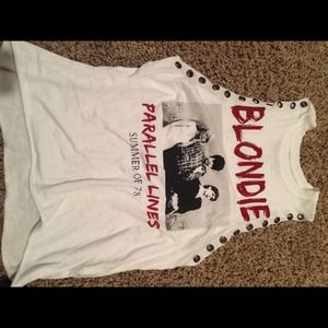 Blondie rocker tee