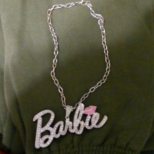 Cute barbie necklace
