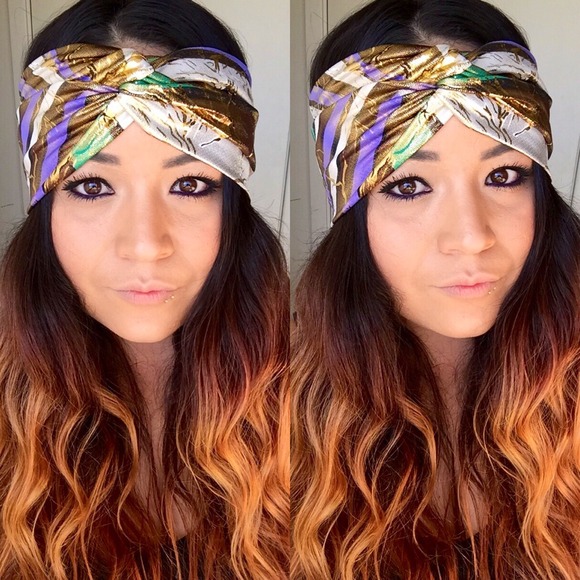 Faux turban in Mardi Gras
