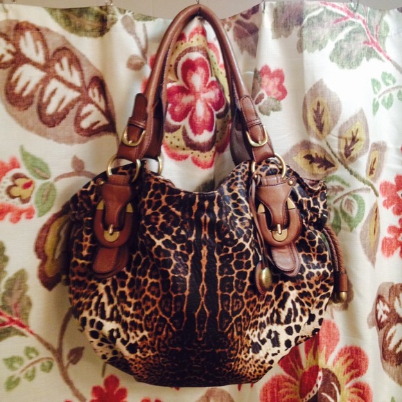 FLASH SALE! Leopard print Jessica Simpson purse