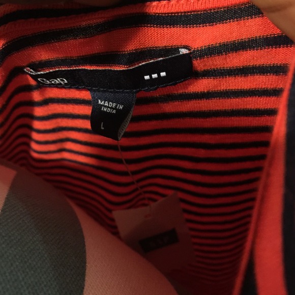 GAP Striped Peplum Top - Picture 3 of 3