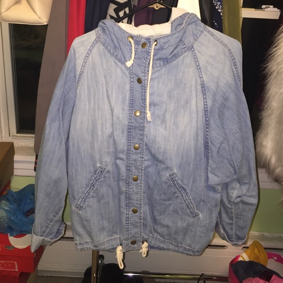 Vintage oversized denim jacket