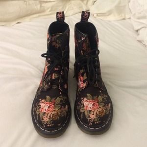 Floral Doc Martens