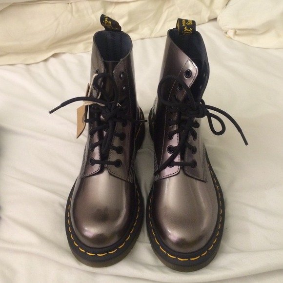 Pewter Doc Martens