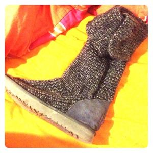 UGG sweater boots.