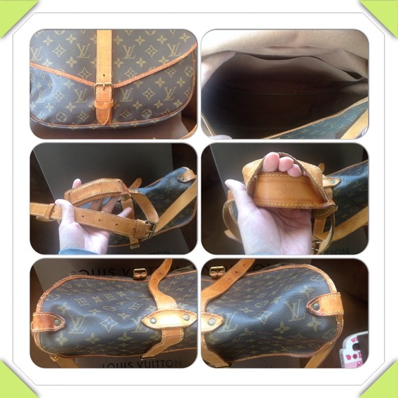 💥SOLD💥100% Authentic Louis Vuitton Saumur 35. - Picture 2 of 4
