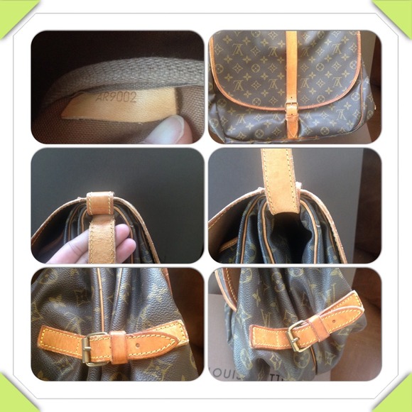 💥SOLD💥100% Authentic Louis Vuitton Saumur 35. - Picture 3 of 4