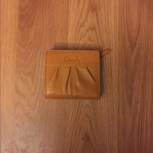 Colored Authentic Coach Wallet
