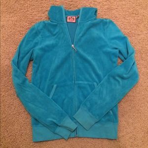 Juicy couture blue track sweatshirt