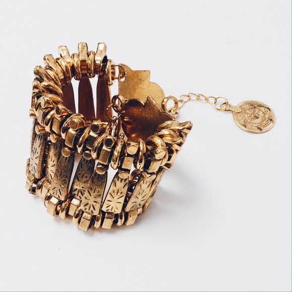 Jewelry | Gold Boho anklet AND bracelet - Picture 2 of 4