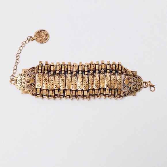 Jewelry | Gold Boho anklet AND bracelet - Picture 3 of 4