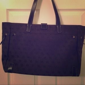 Dooney & Bourke Black Signature Large Tote
