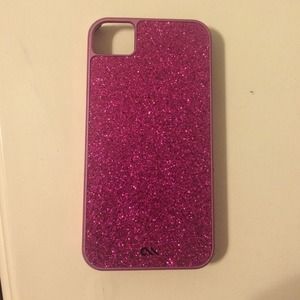 sparkly pink ipone 4/4s case