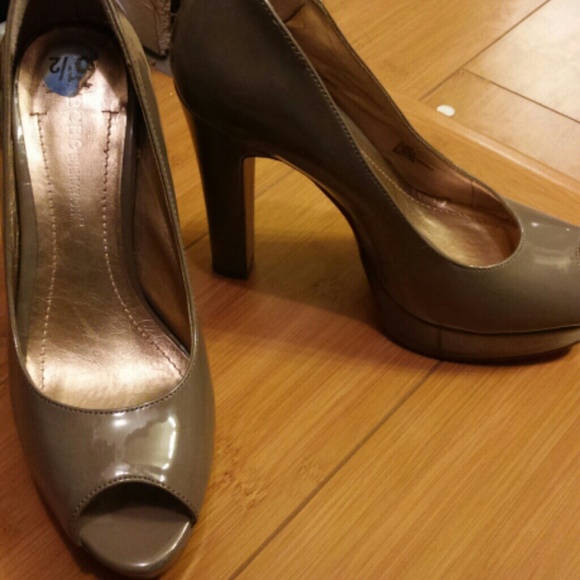 BCBGeneration platform peep-toe heels.  Size 6.5