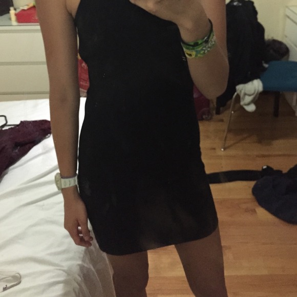 Caged black Brandy Melville dress - Picture 2 of 3