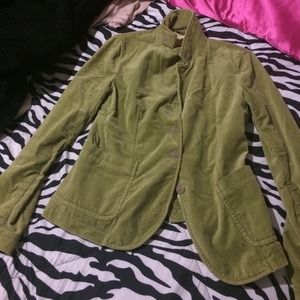 J crew green jacket.