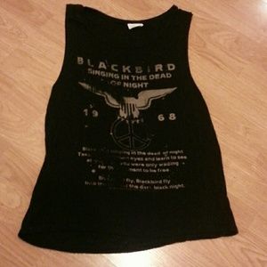 Black Sleeveless Top